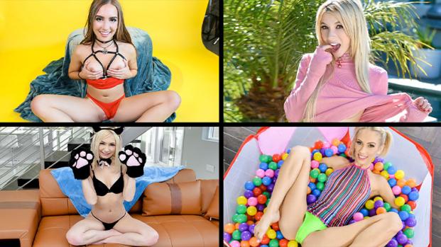 [TeamSkeetSelects] Kimmy Kim, Bailey Base, Aria Carson, Kenzie Reeves (An Adorable Compilation / 04.03.2022)